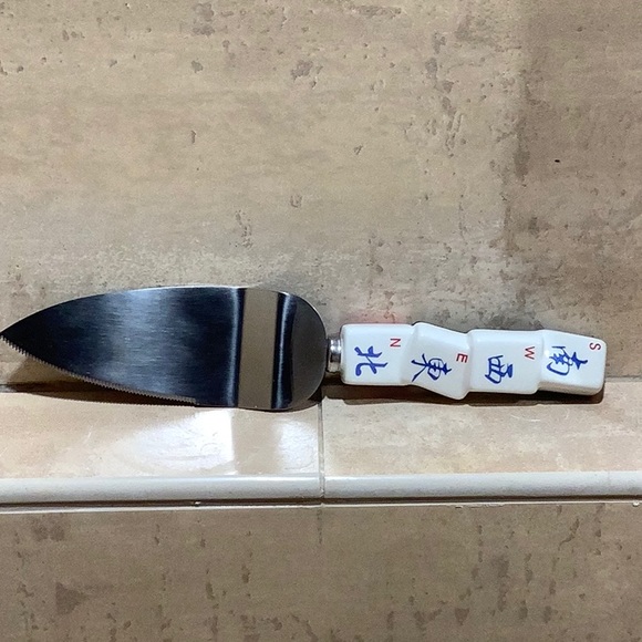 Mah Jongg cake knife - Picture 2 of 3